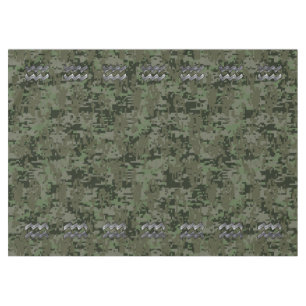 Mantel Rótulo Aquarius sobre camo digital verde oliva