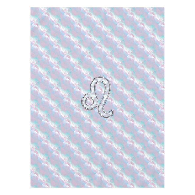 Mantel Rótulo Leo Zodiac en la impresión de la Madre de l (Anverso)