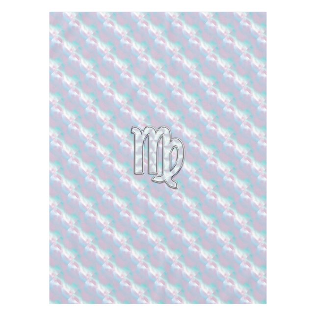 Mantel Rótulo Virgo sobre Pasteles Madre de la impresión  (Anverso)