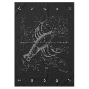 Mantel Rótulo Zodiac cromado de cáncer de estilo en Hevel