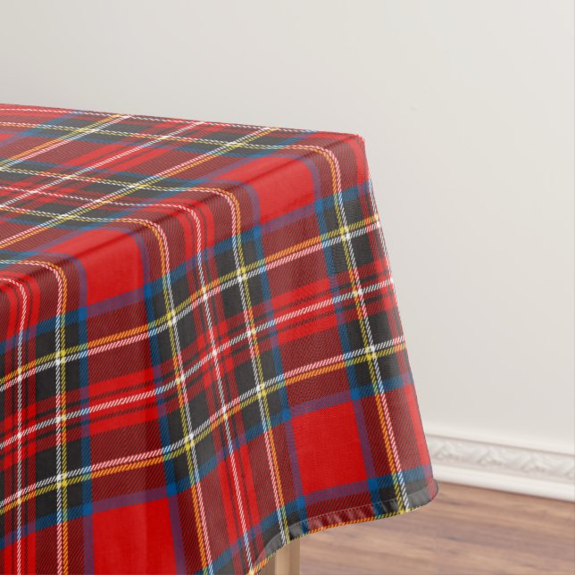 Mantel Royal Stewart Tartan Plaid Scottish Pattern (In Situ)