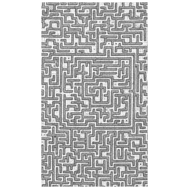 Mantel RPG Laberinto de la tabla (Anverso)