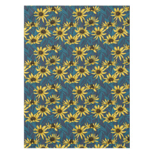 Mantel Rudbekia amarilla en la marina