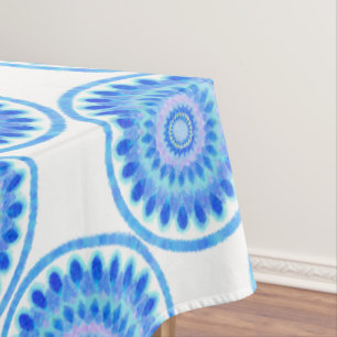 Mantel Rueda de agua azul