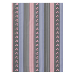 Mantel Ruso, a rayas, patchwork