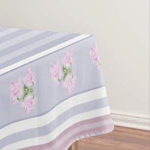 Mantel Ruso, a rayas, patchwork