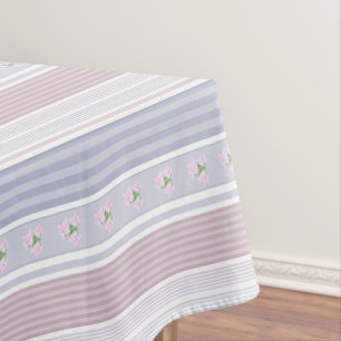 Mantel ruso, rayado, patchwork