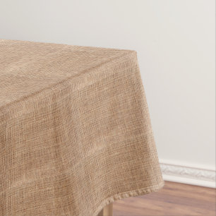 Mantel Rustic Faux Burlap