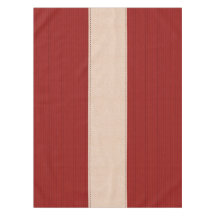Rústica Lino Rojo Tiras De Fiesta