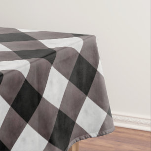 Mantel Rústico granjero de Buffalo Plaid Check Patterado