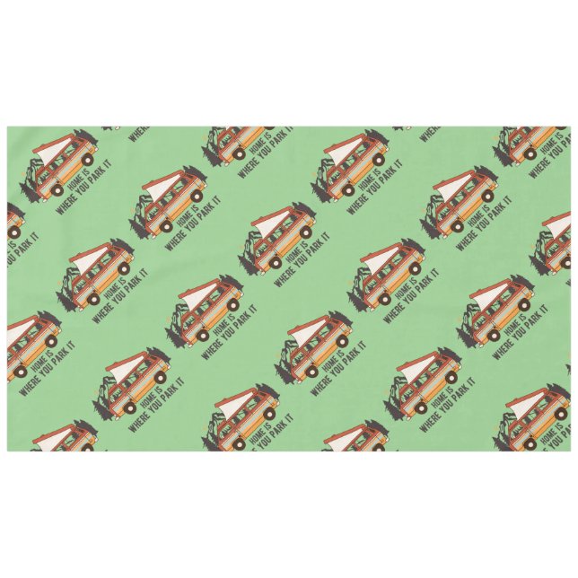 Mantel RV Camping Tent TrailHome Es Donde Se Aparta (Frente (Horizontal))