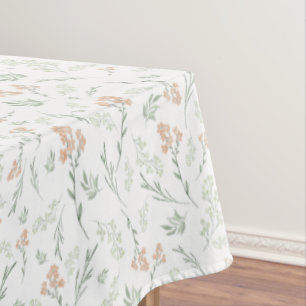 Mantel Sage Acuarela Flor Silvestre