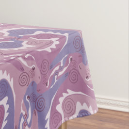 Mantel Salto giratorio Tesselation Tablón morado suave5