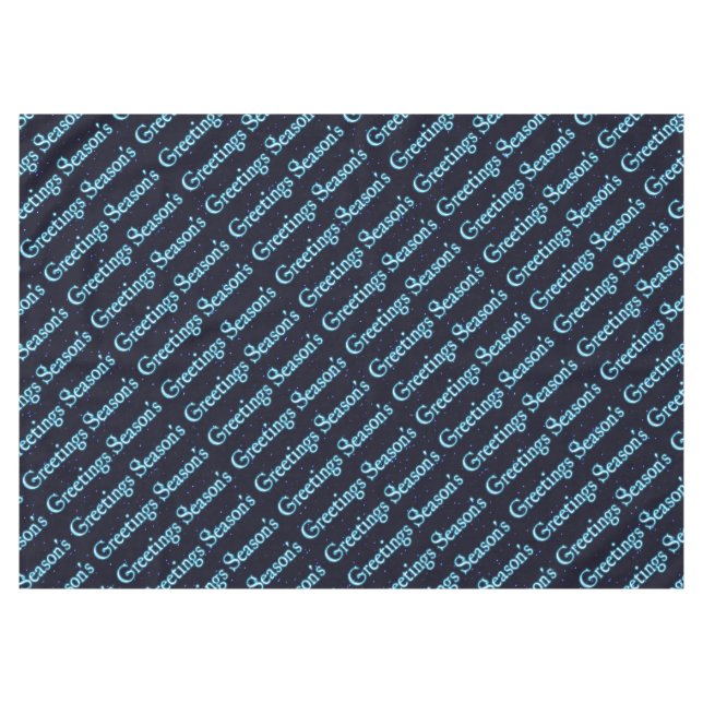 Mantel Saludos de temporada (Frente (Horizontal))