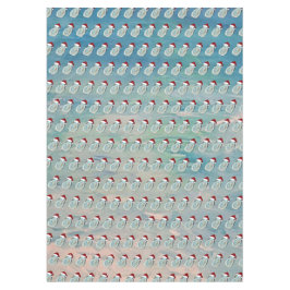 Mantel Santa Oysters shells Holiday coastal seashell