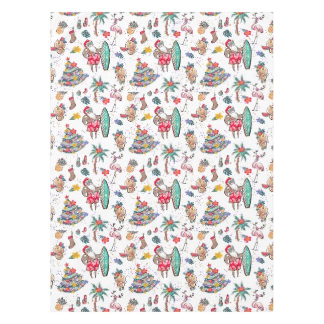 Mantel Santa Tropical (Anverso)