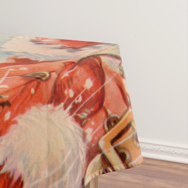 Mantel Santas Sleigh (In Situ)