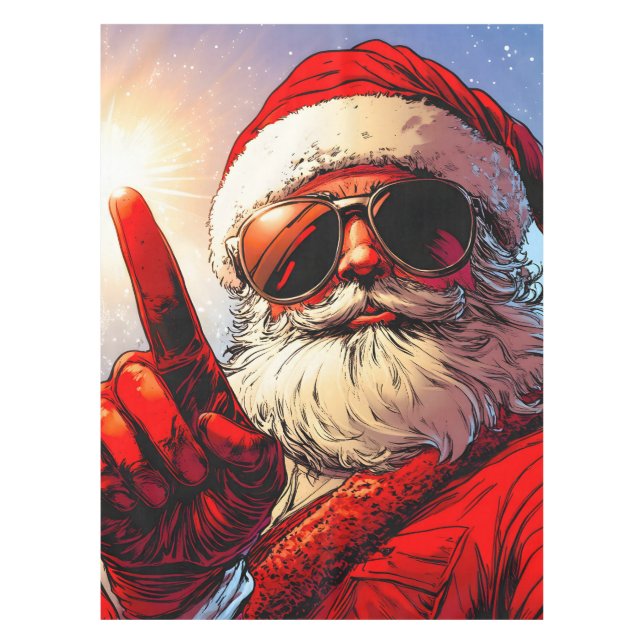 Mantel Santo Jolly Santa Divine Glow (Anverso)