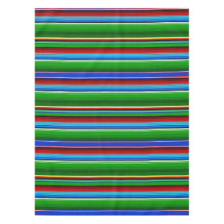 Mantel Sarape mexicano azul verde