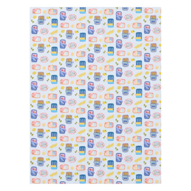 Mantel Sardines and Lemons (Anverso)