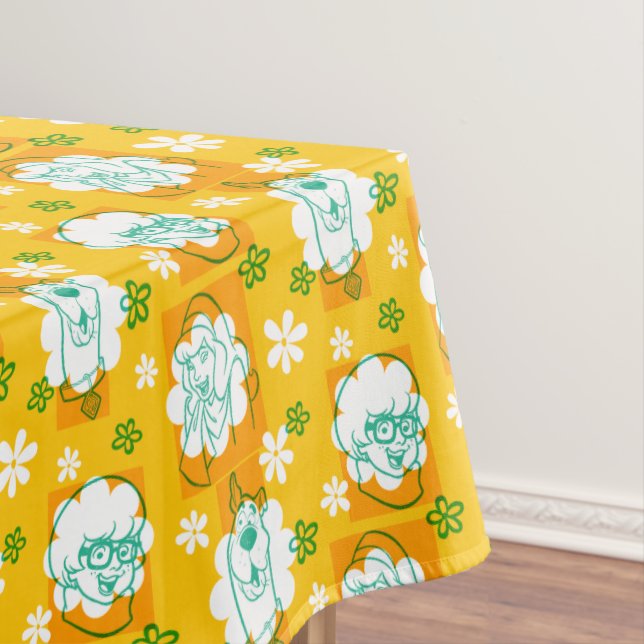 Mantel Scooby-Doo | Patrón floral de caracteres (In Situ)