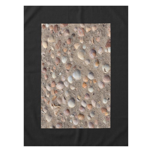 Mantel Sea  shells at the beach (Anverso)