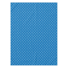 Mantel Seamless blue background polka dot pattern 