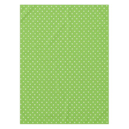 Mantel Seamless  bright lime polka dot pattern 