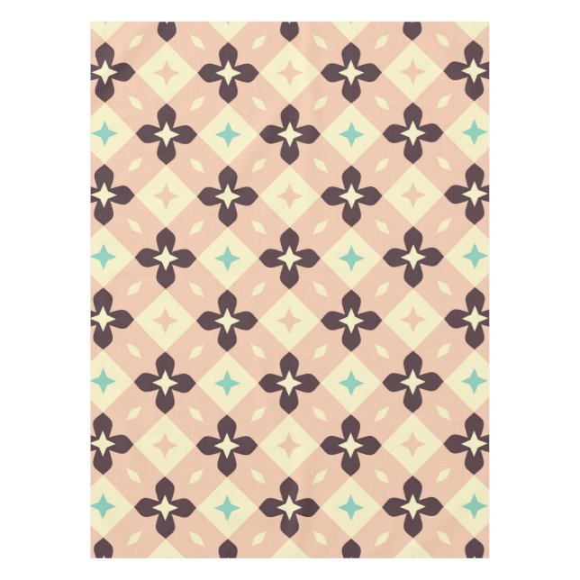 Mantel Seamless geometric floral  pattern (Anverso)