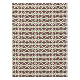 Mantel Seamless geometric pattern in dark brown leaf 