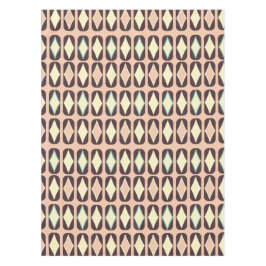 Mantel Seamless geometric pattern in dark brown leaf 