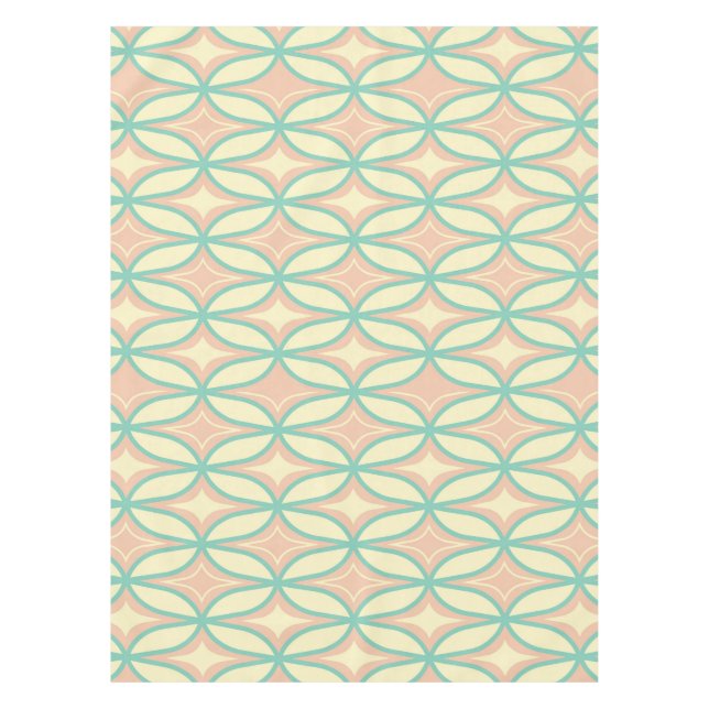 Mantel  Seamless geometric pattern in diamond shapes  (Anverso)