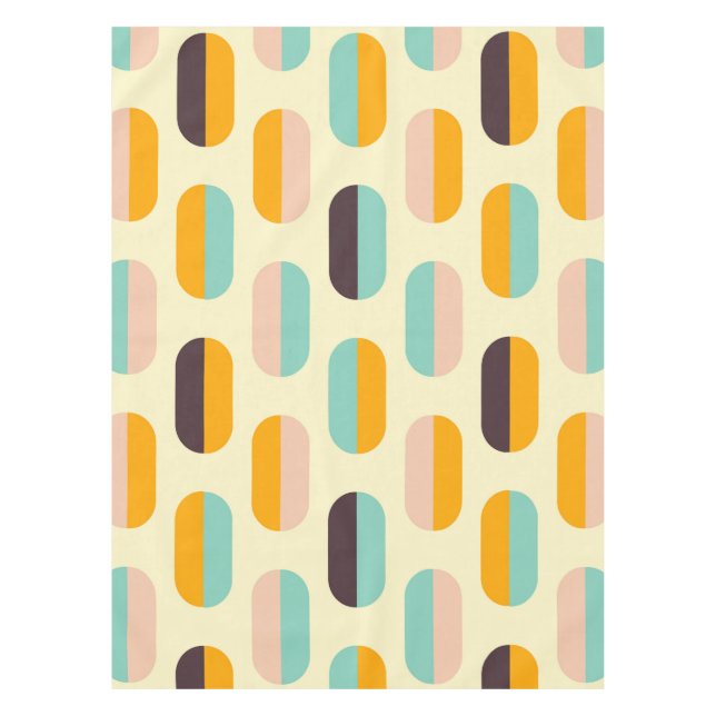 Mantel Seamless geometric pattern in retro vibes (Anverso)