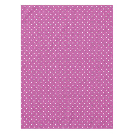 Mantel Seamless magenta background polka dot pattern