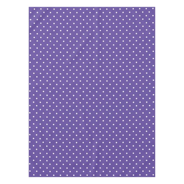 Mantel Seamless  medium purple polka dot pattern (Anverso)