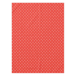 Mantel Seamless red background polka dot pattern
