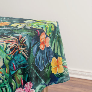 Mantel Selva Hibiscus Monstera