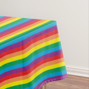 Mantel Sencillamente patrón arco iris