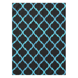 Mantel Sencillo elegante estilo marroquí azul moderno |