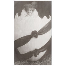 Señora del Huevo de Pascua Vintage