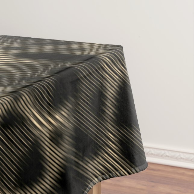 Mantel Sepia de gradiente estrecha franjas sobre agujeros (In Situ)