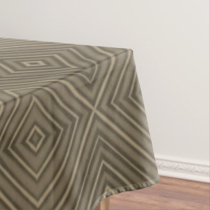 Mantel Sepia Tone Hypnotic Diamond Moderno Pop Art