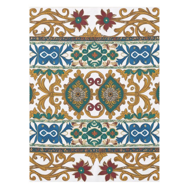 Mantel Serbian ethnic seamless design 4 (Anverso)