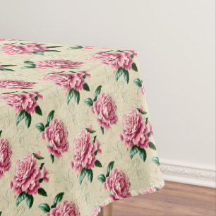 Mantel Shabby Chic Pink Gardenias