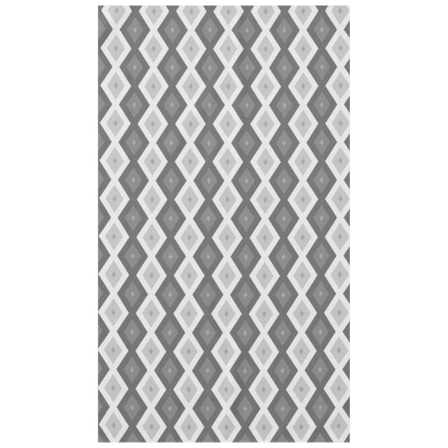 Mantel Shades of grey diamond pattern (Anverso)