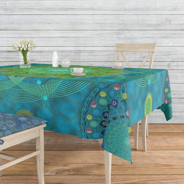 Mantel Shambala Tantric Nymphaea mandala art (Subido por el creador)