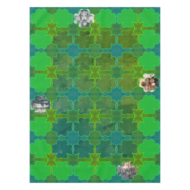 Mantel Shamrock Frames 4 Fotos (Anverso)