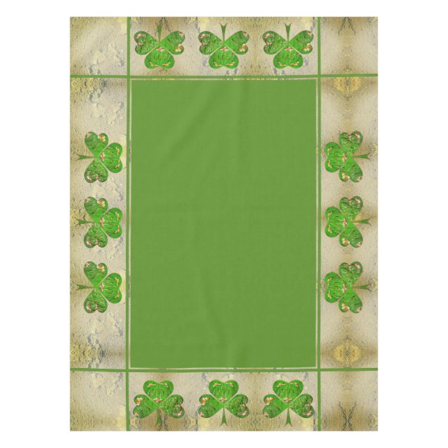 Mantel Shamrock "Happy St. Patrick s (Anverso)