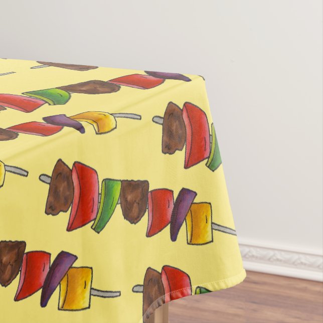 Mantel Shish Kebab Verano Verano Reparador de alimentos (In Situ)