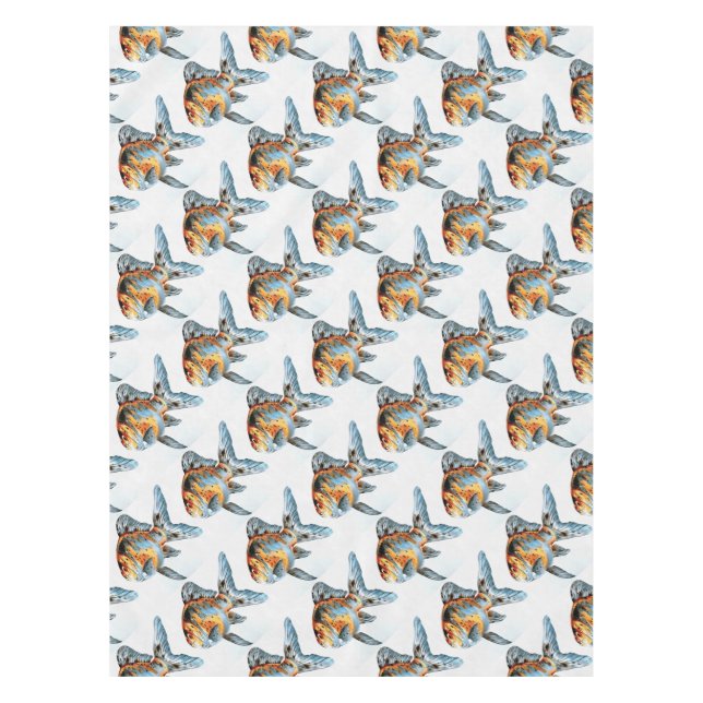 Mantel Shubunkin Naranja (Anverso)